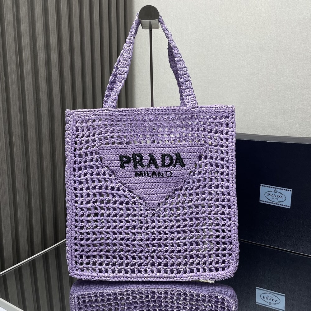 Pra*a Crochet tote bag(HIGH-END GRADE)