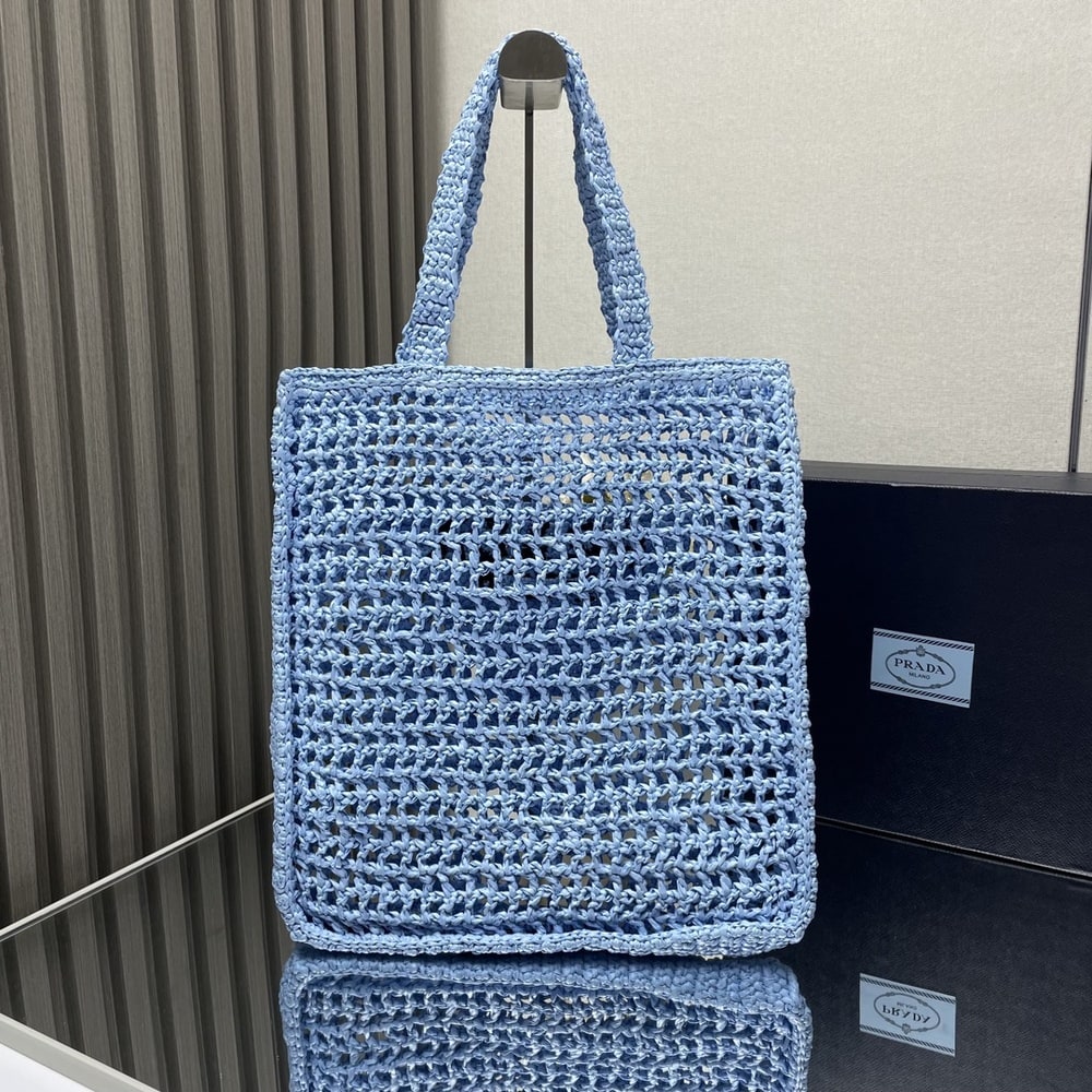 Pra*a Crochet tote bag(HIGH-END GRADE)