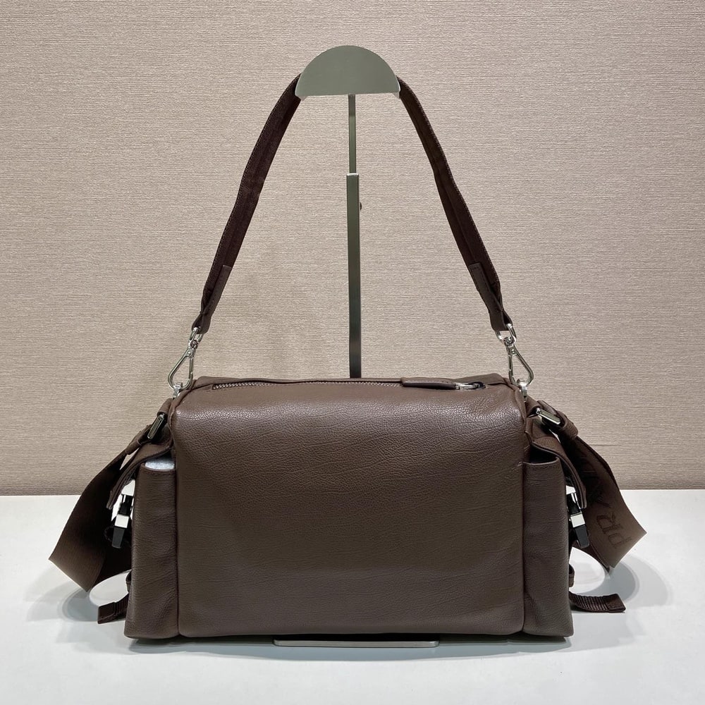 Pra*a Explore leather bag(HIGH-END GRADE)