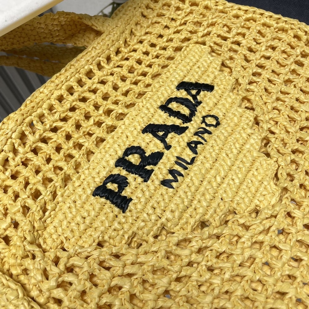 Pra*a Crochet tote bag(HIGH-END GRADE)