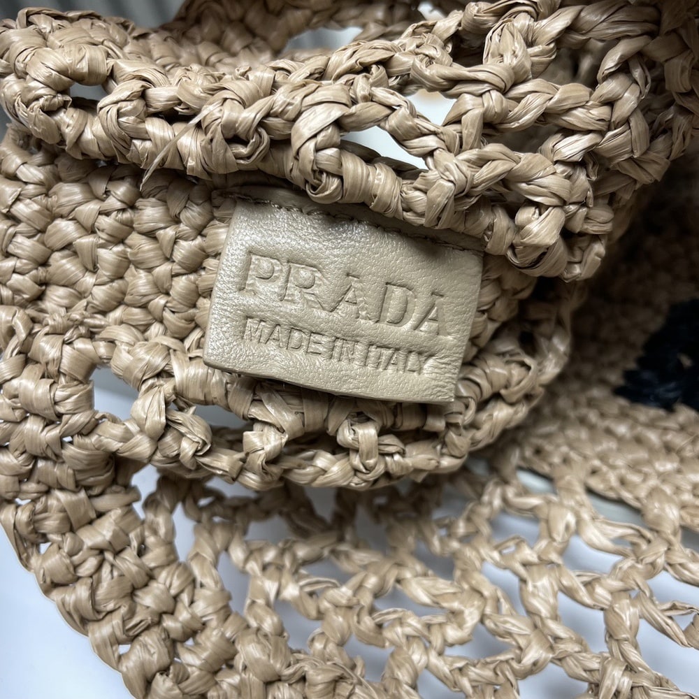 Pra*a Crochet tote bag(HIGH-END GRADE)