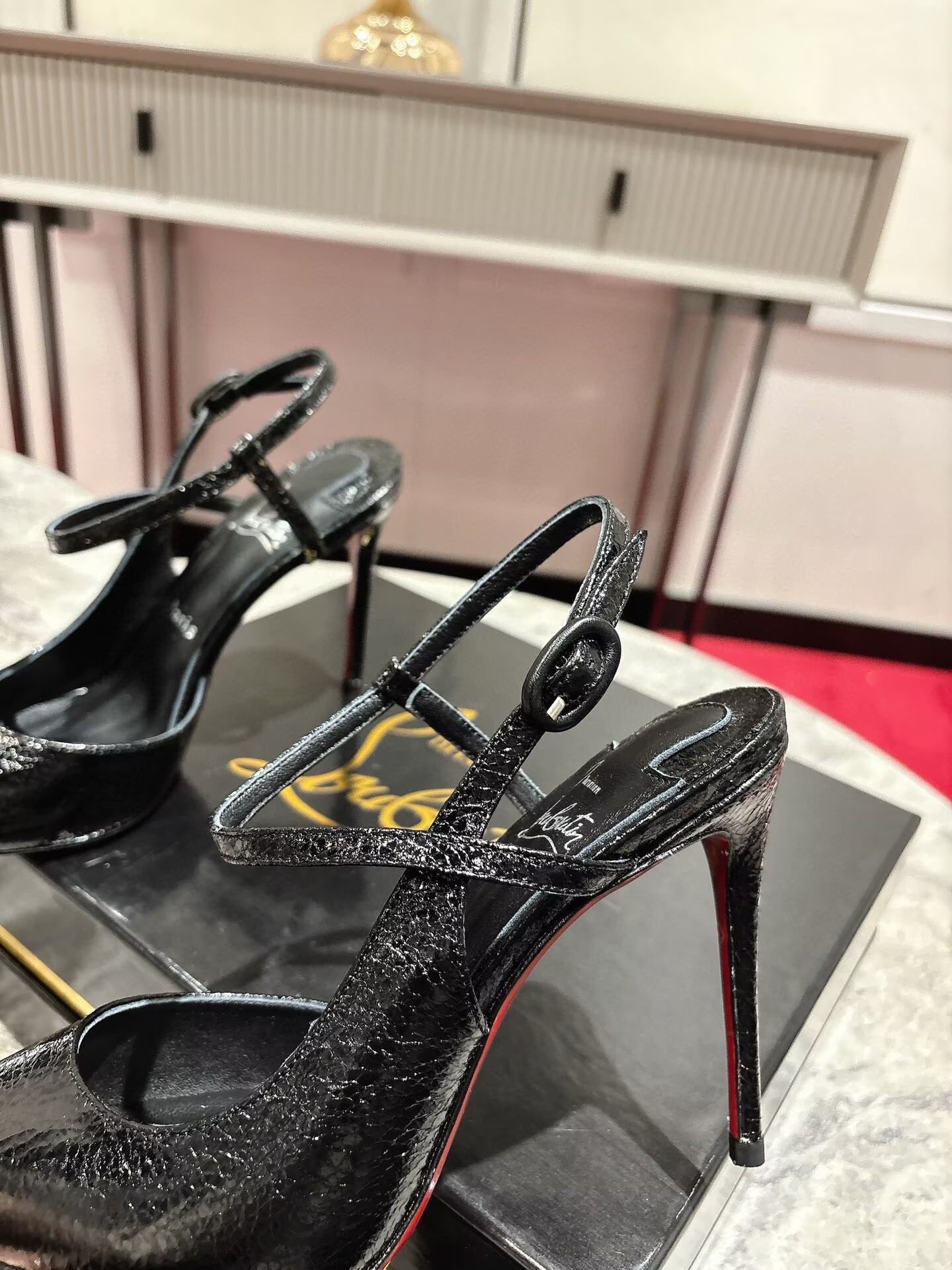 ua chr1st1an louboutin jenlove 100mm pumps(cusT0mized, no exchange no return, about 10 days)