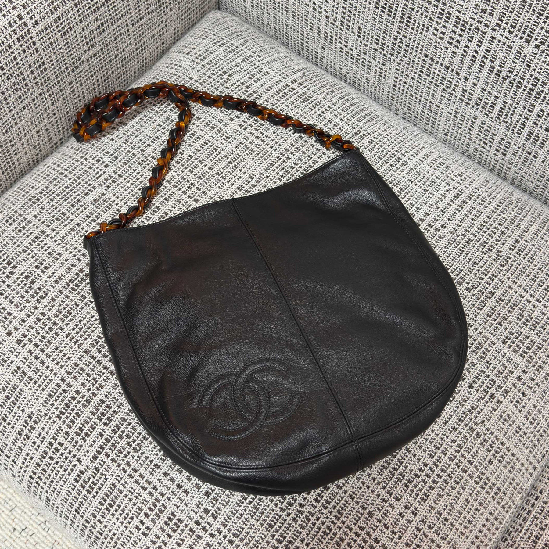 Ch**el hobo bag 33x32cm