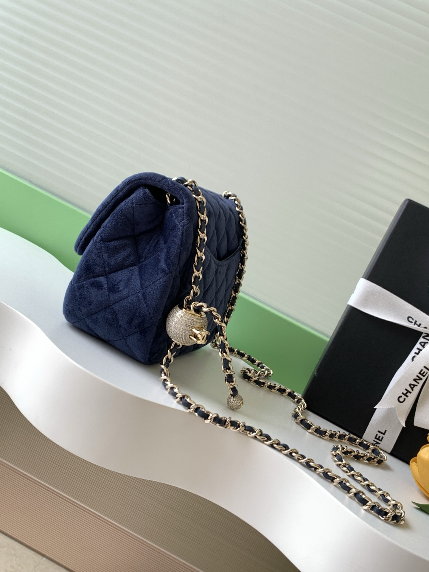 Ch**el MINI FLAP BAG 13x18x7cm