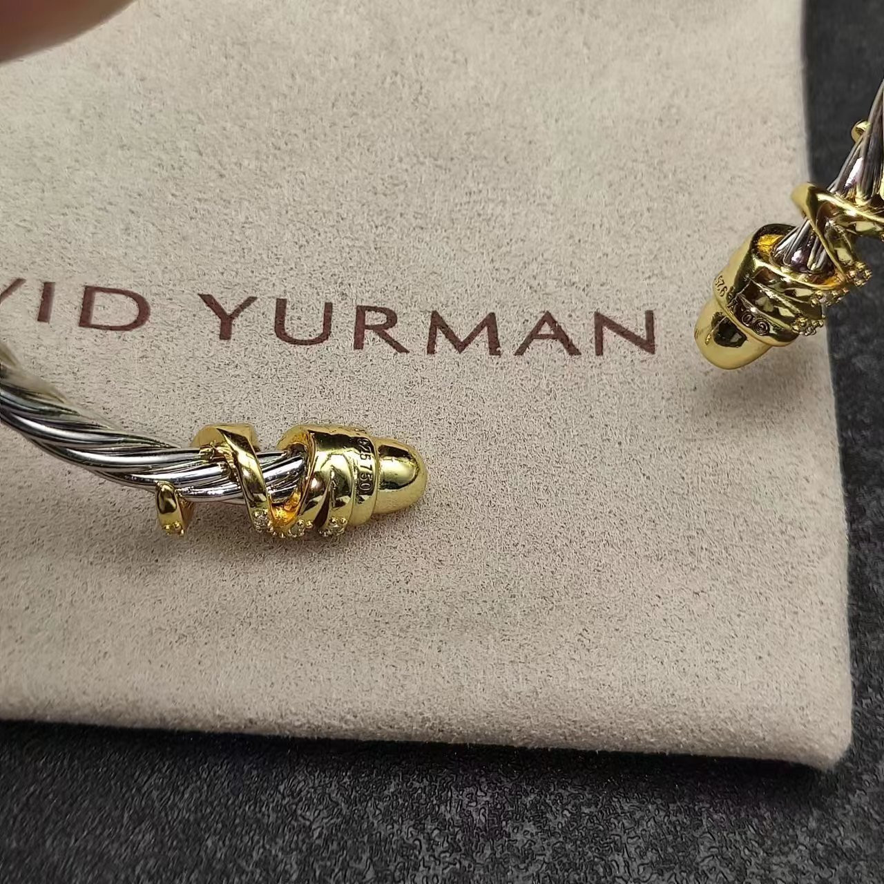 dau1d Yvrm*n 4mm wrap bracelet(wrist circumference 15-20cm)