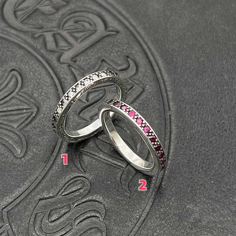 Ch*0me He**ts 3mm Cross Ring