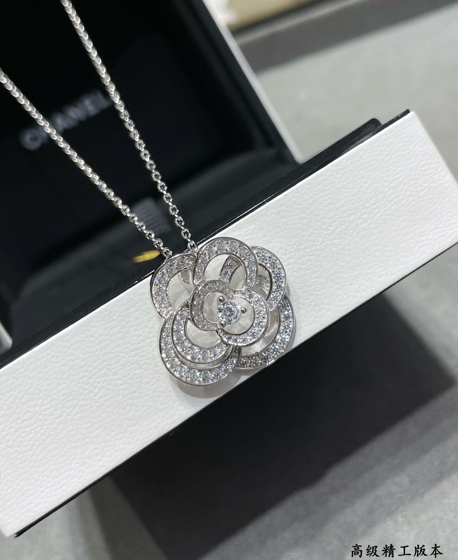 Ch**el Camellia Necklace