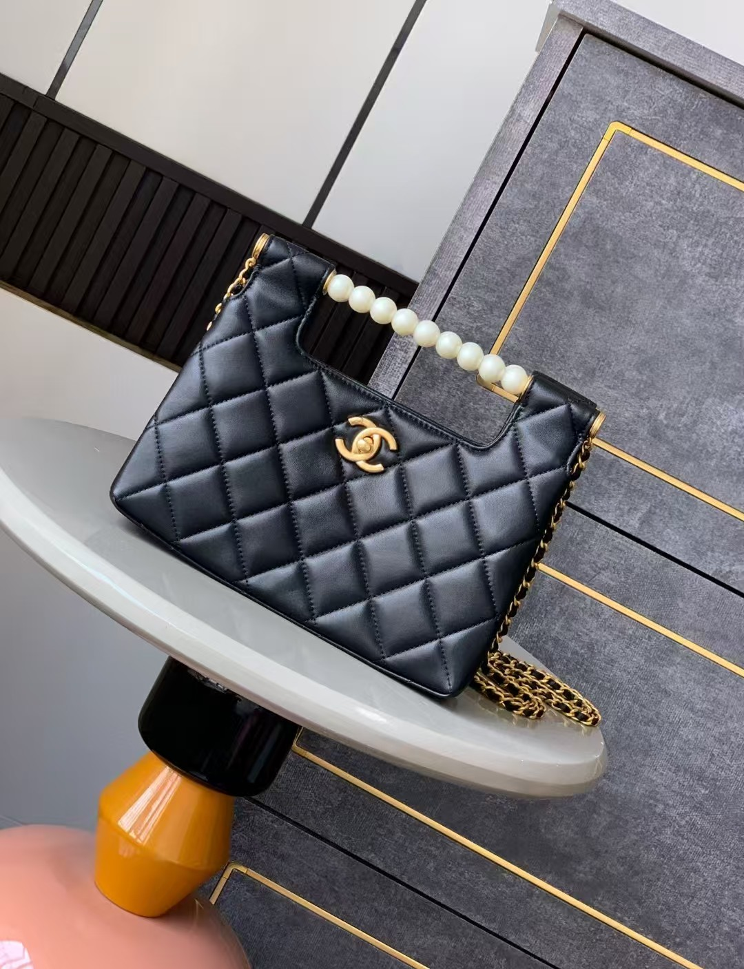 Ch**el Small Shopping Bag AS5413 17x22x8cm