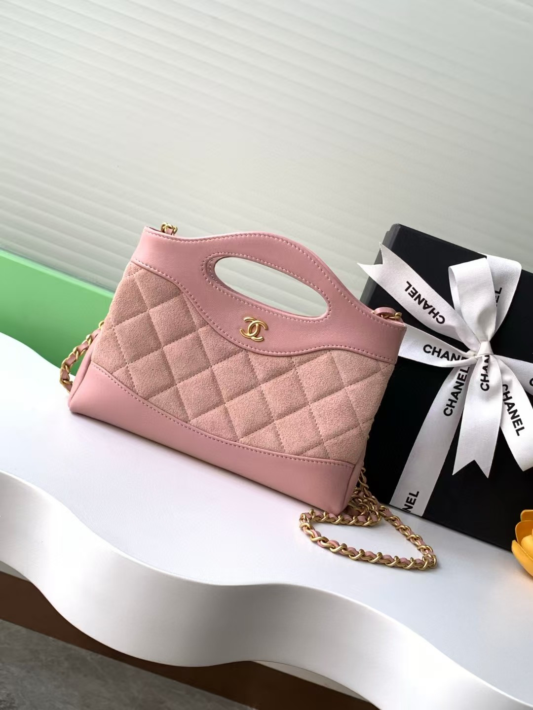 Ch**el 31 NANO CHAIN Bag AS3656 20x17.5x4cm