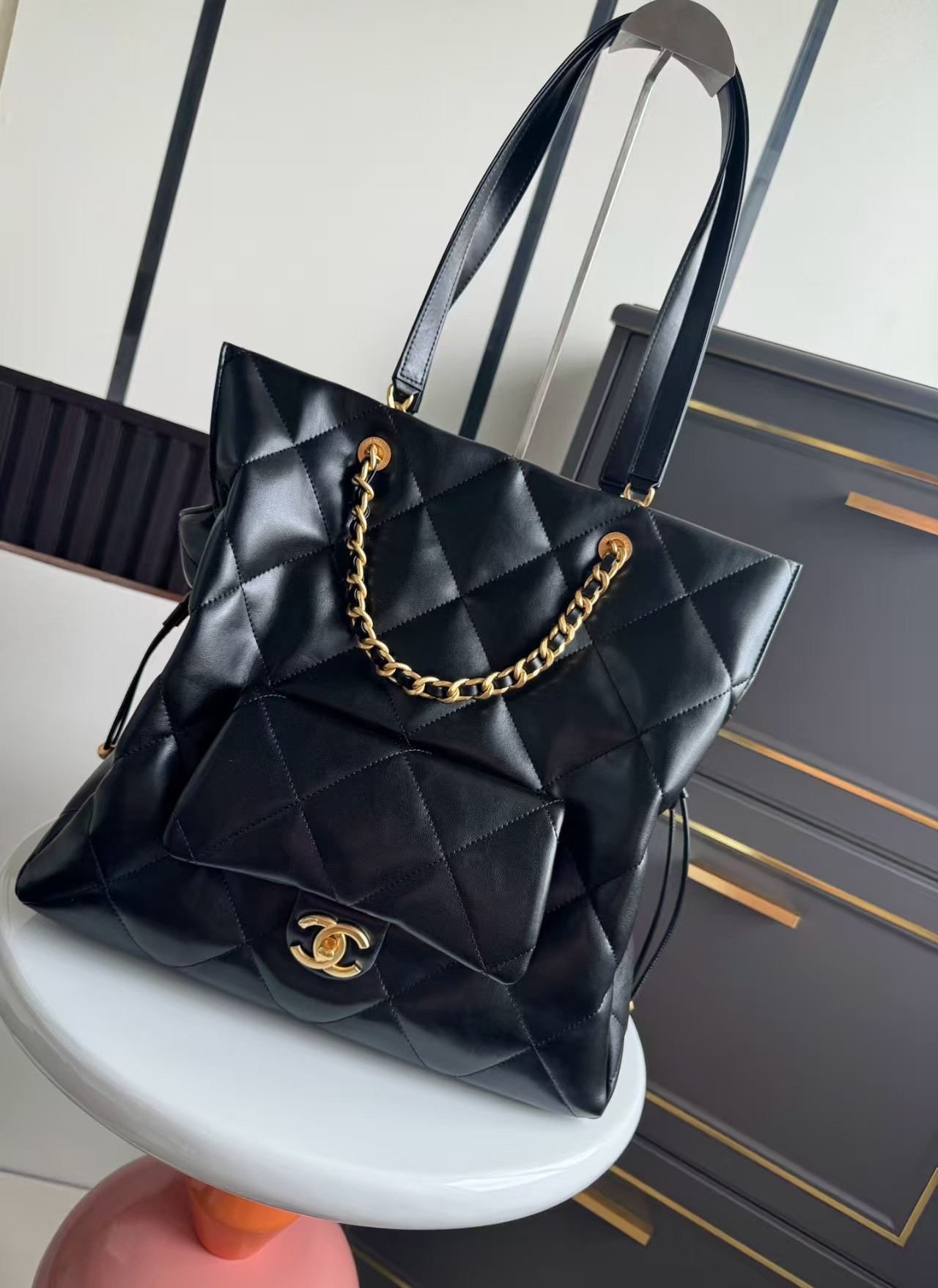 Ch**el Shopping Bag 34x36x12cm