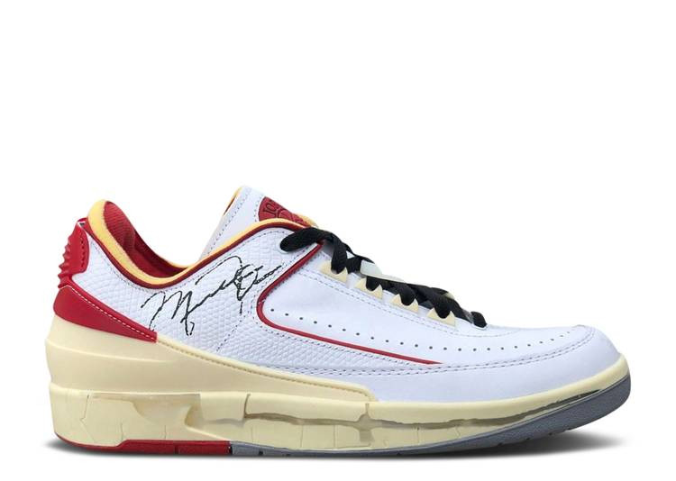 UA OFF-WHITE X AIR JORDAN 2 RETRO LOW SP