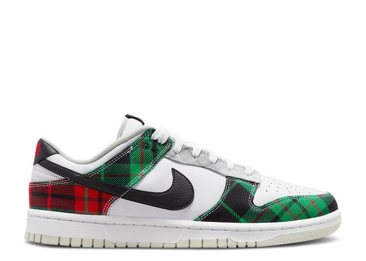ua nike dunk low preM1vm 'tartan plaid'