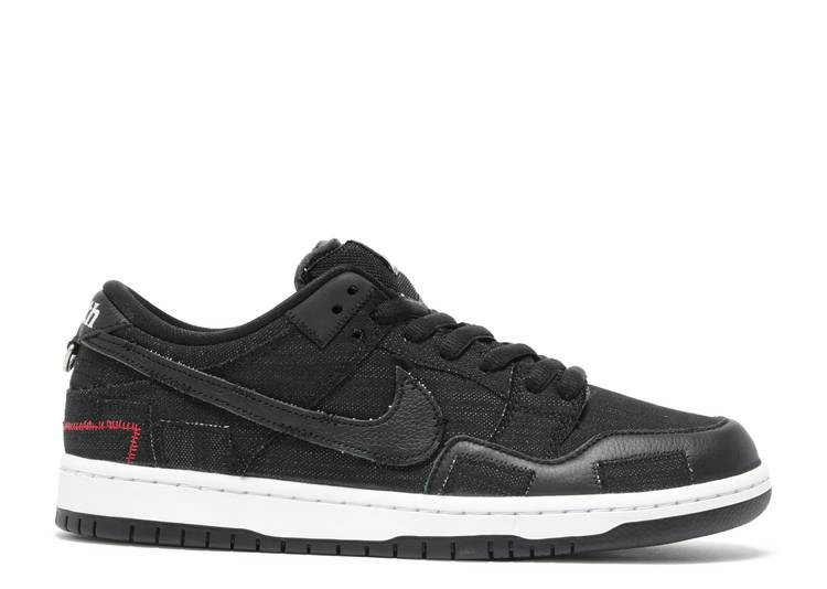 ua nike wasted youth x dunk low sb 'black De*1m'