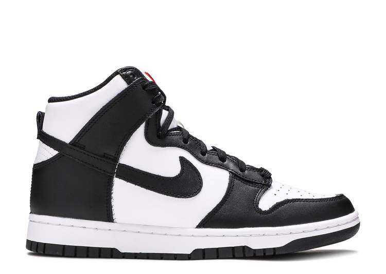 UA NIKE WMNS DUNK HIGH 'BLACK WHITE'