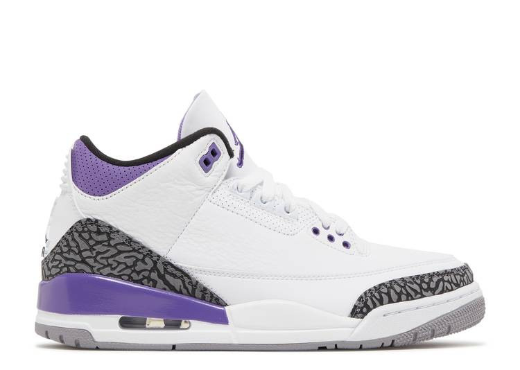 UA AIR JORDAN 3 RETRO 'DARK IRIS'