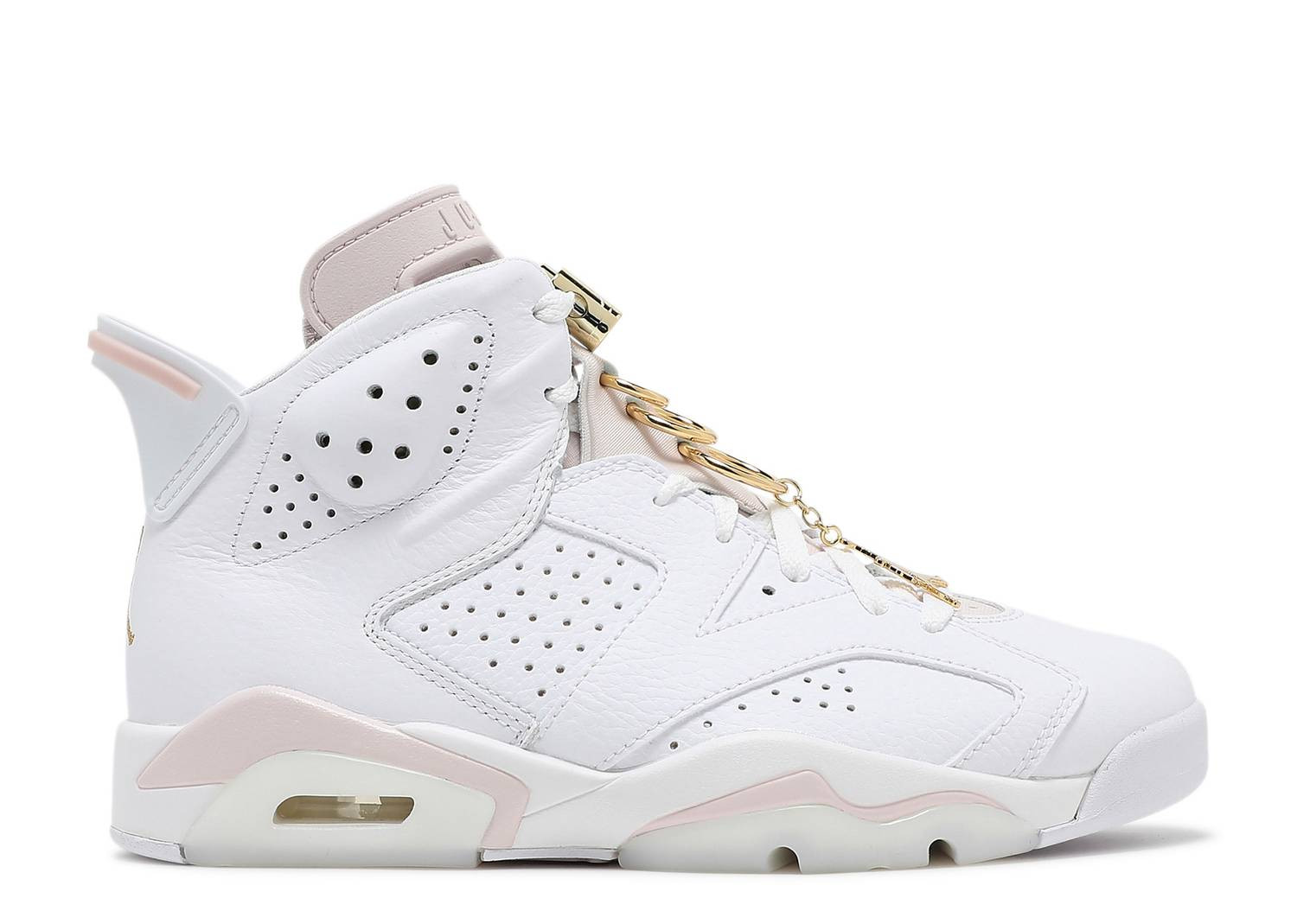 UA WMNS AIR JORDAN 6 RETRO 'GOLD HOOPS'
