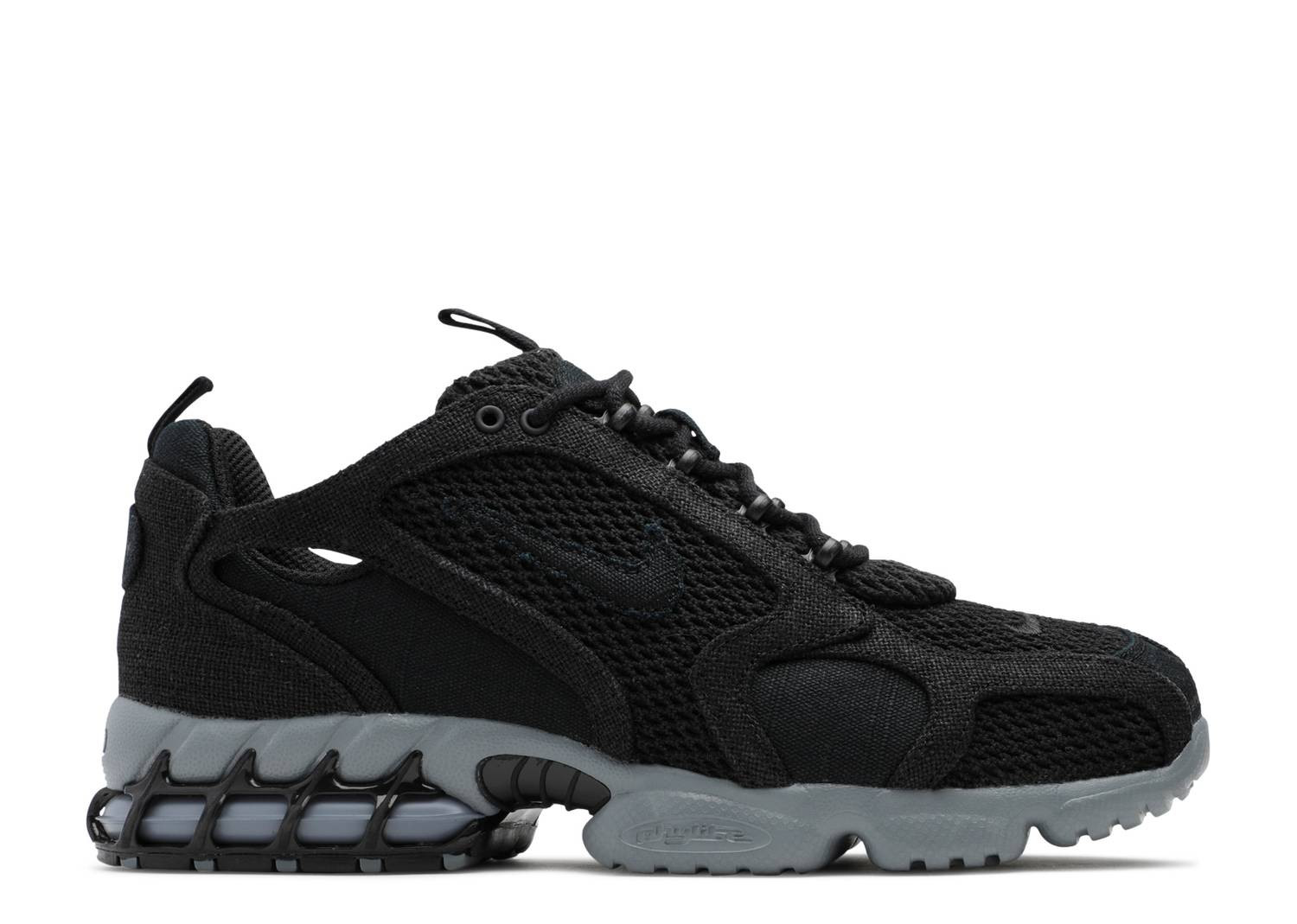 UA NIKE STUSSY X AIR ZOOM SPIRIDON CAGED