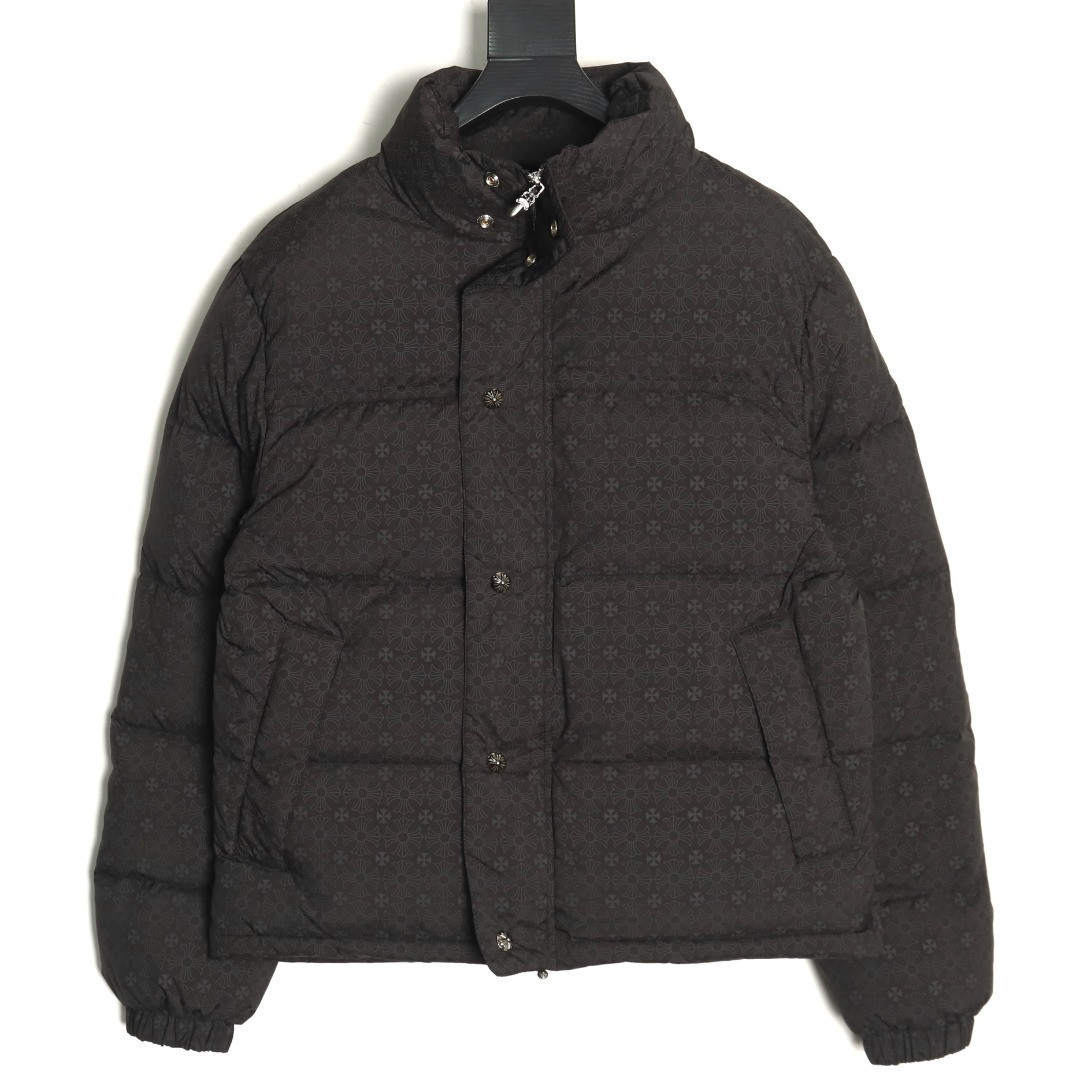 Ch*0me He**ts Short Puffer jacket