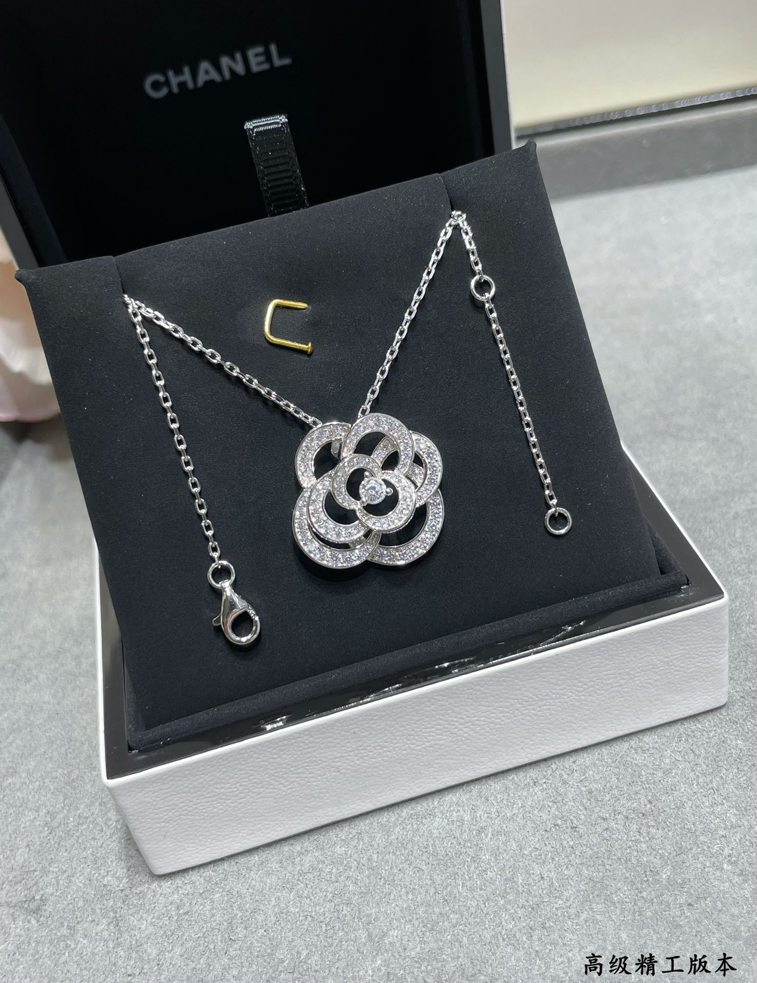 Ch**el Camellia Necklace