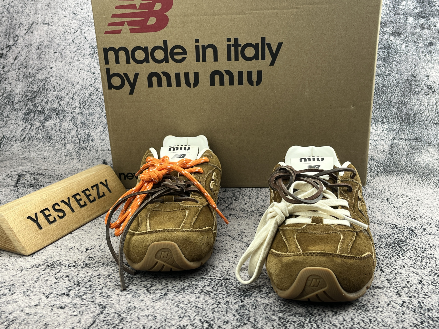 ua m1v m1v x new Ba1an*e 530 sl suede sneakers