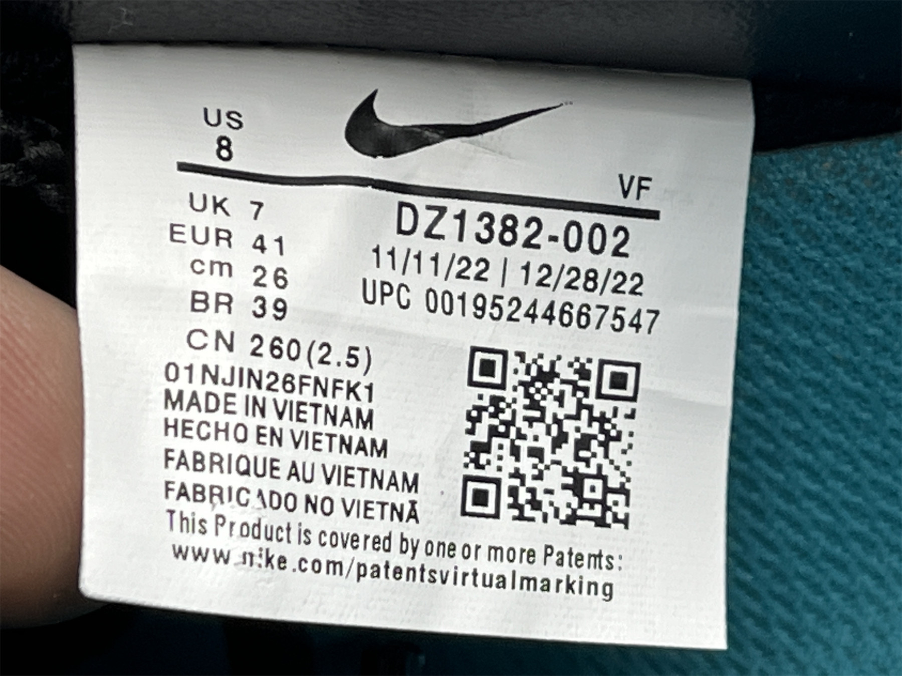 ua nike air force 1 low T*f*ny & co. x 1837