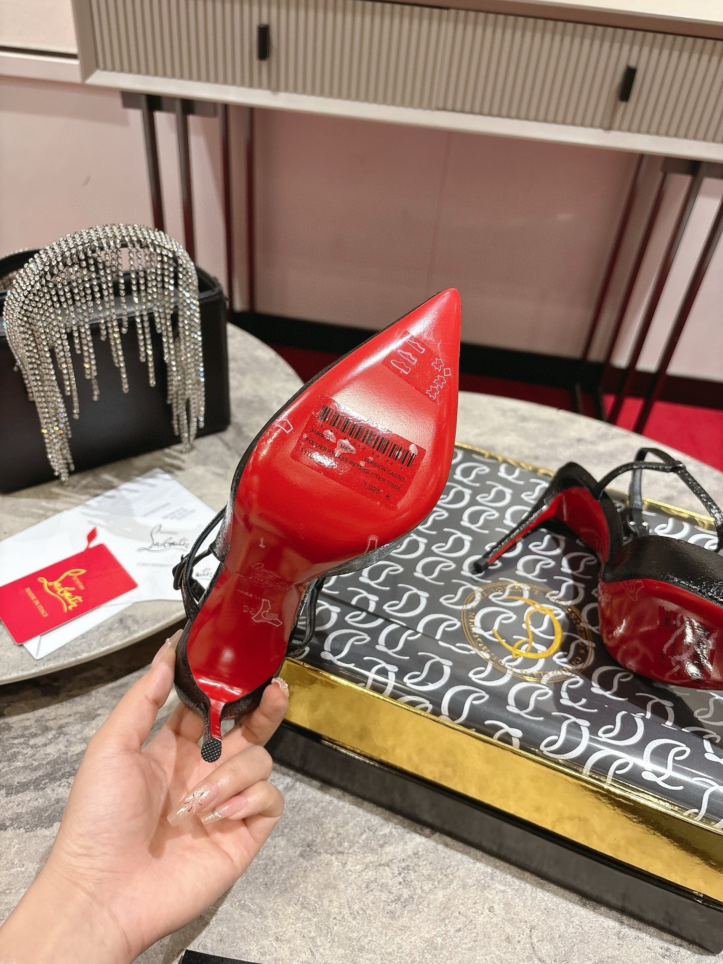 ua chr1st1an louboutin jenlove 100mm pumps(cusT0mized, no exchange no return, about 10 days)