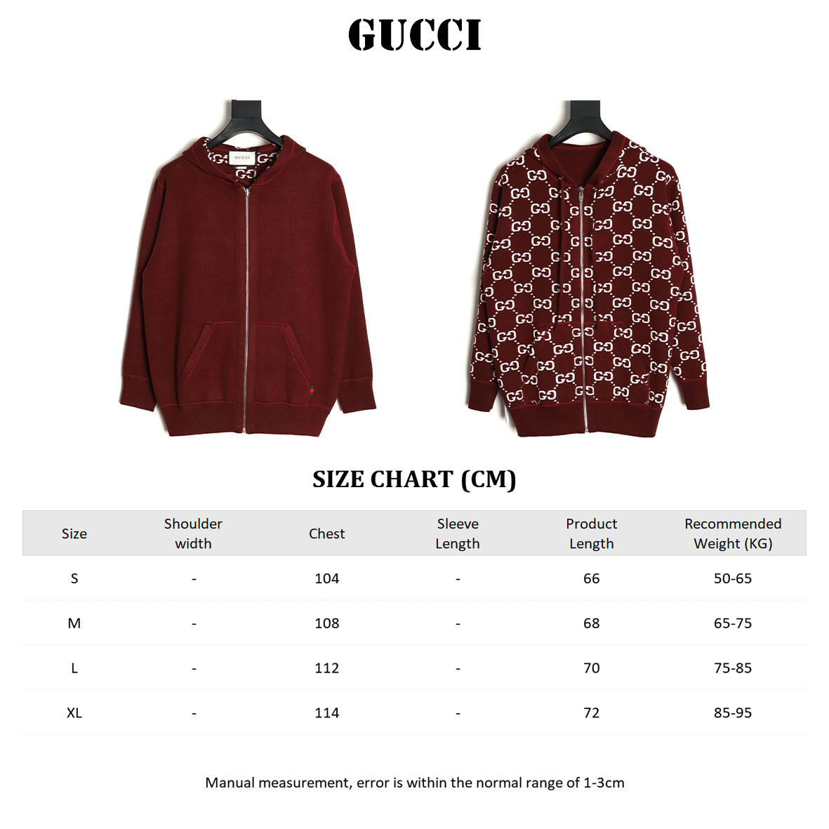 Gvc*1 Reversible Sweaters Coats