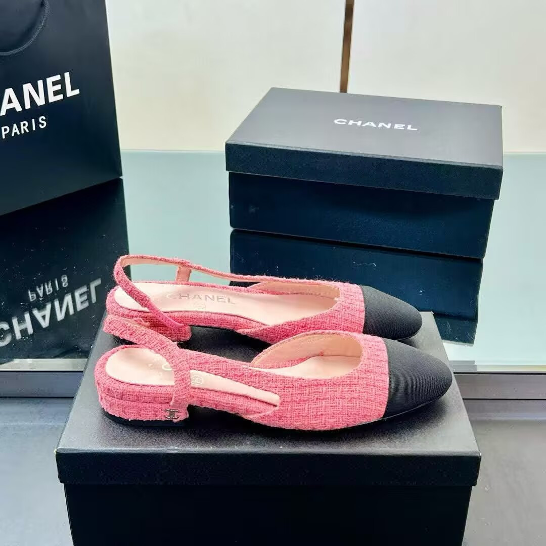 UA Ch**el SLINGBACKS FLAT
