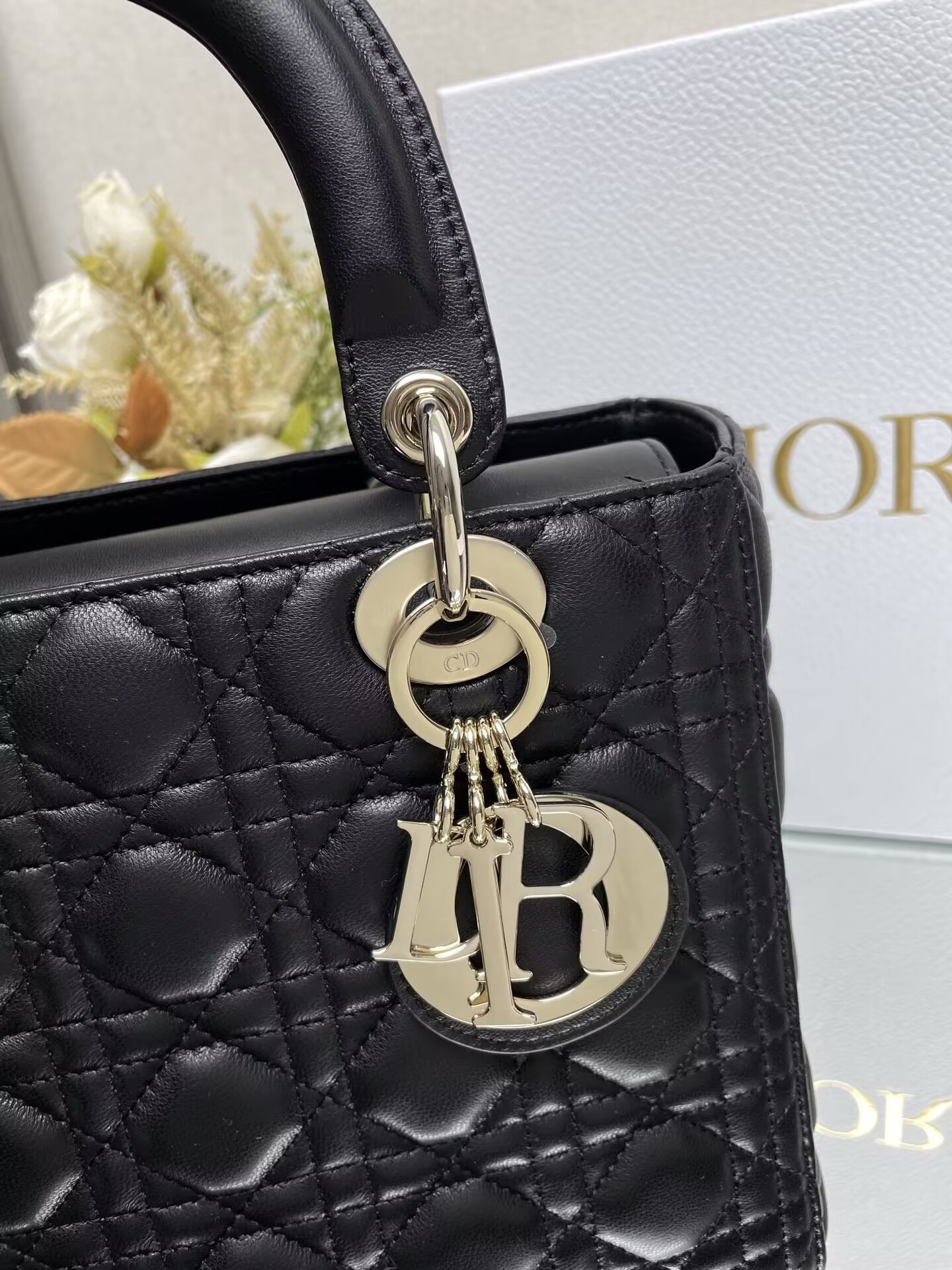 Medium Lady D10r Bag 24 x 20 x 12 cm