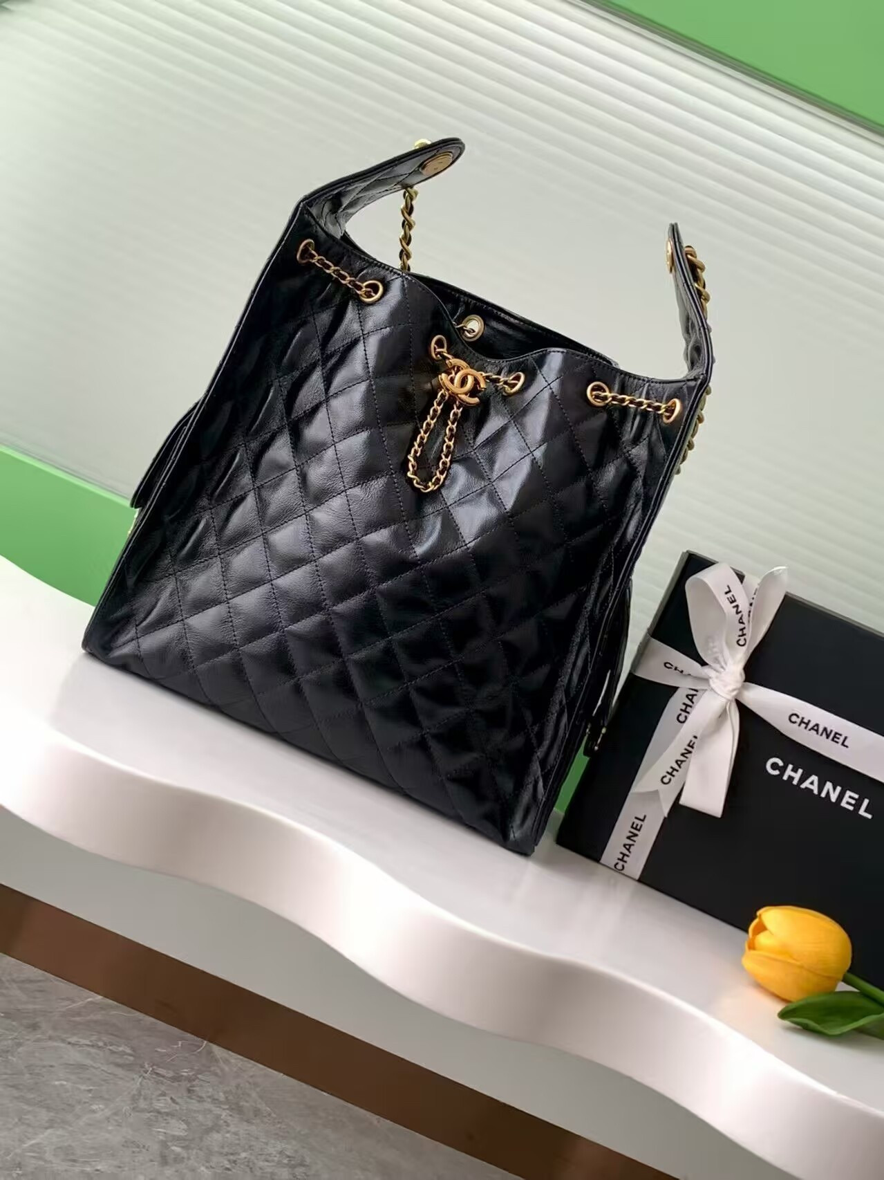 Ch**el 25C Bucket BAG  40x30x15cm