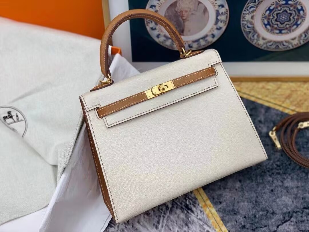h**me5 kelly 25 gold-tone hardware (cusT0mized, about 20days, no return no exchange)