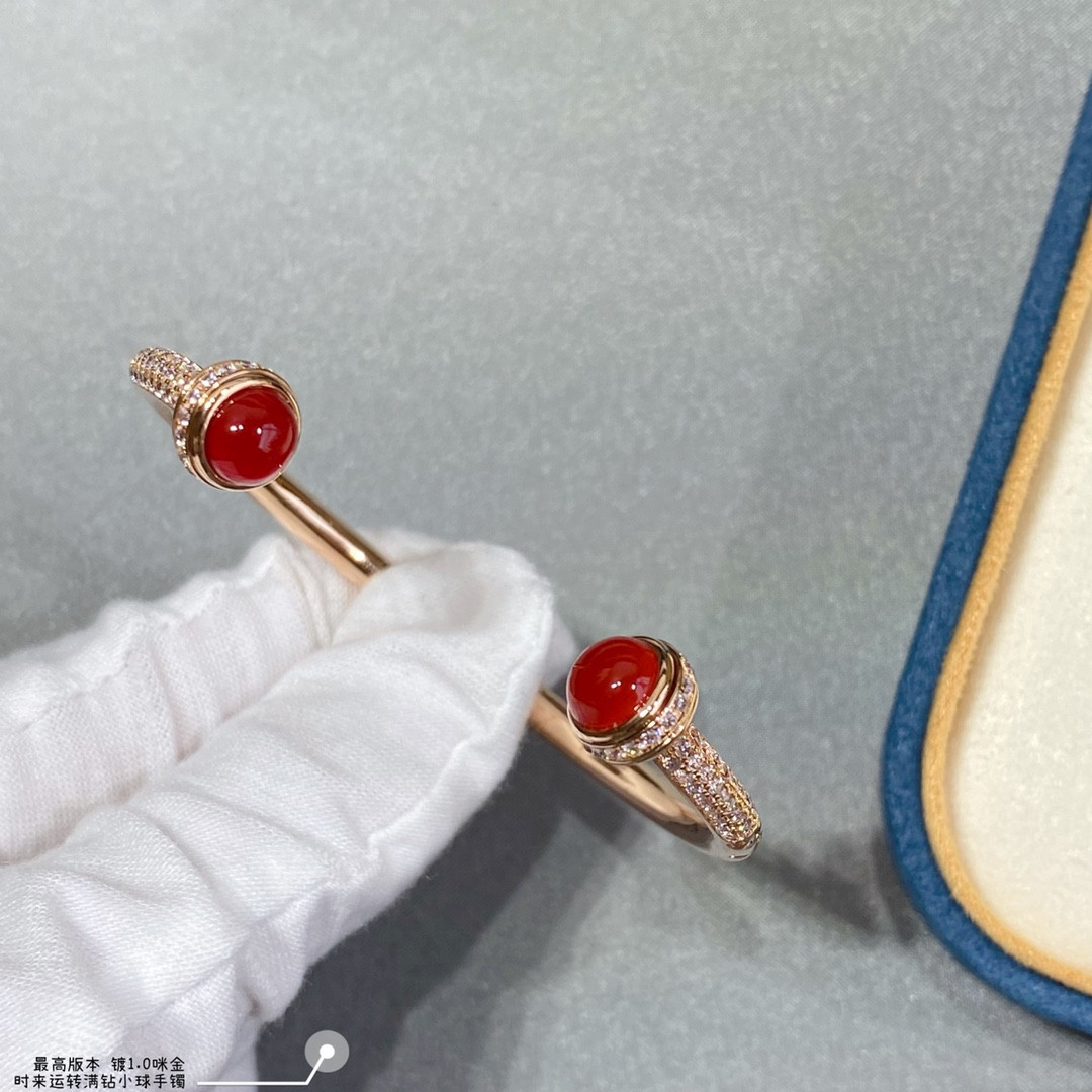 Piaget fully D1am0nd-encrusted rotating ball Bracelet