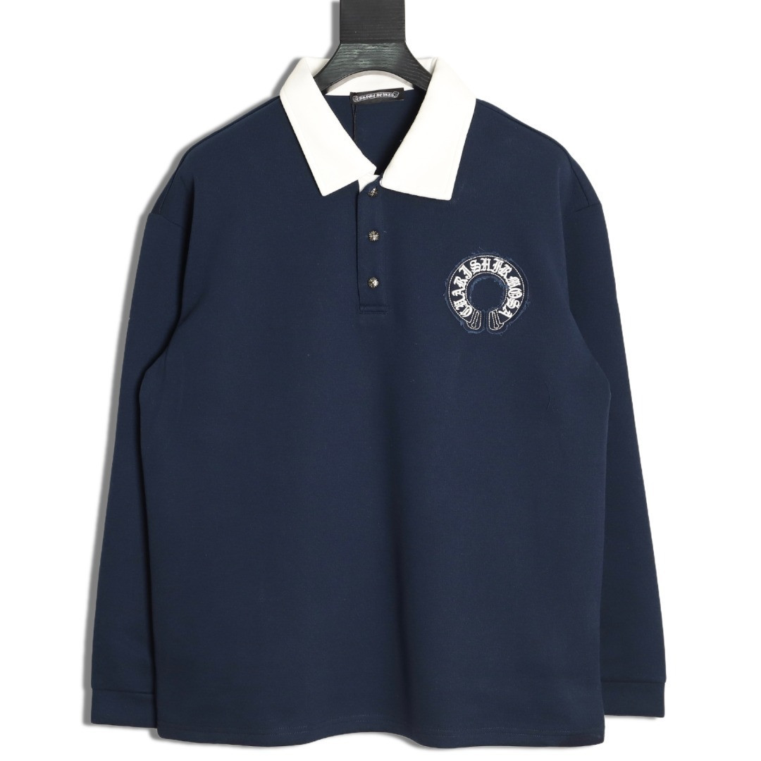 Ch*0me He**ts Long-sleeved Polo Shirt