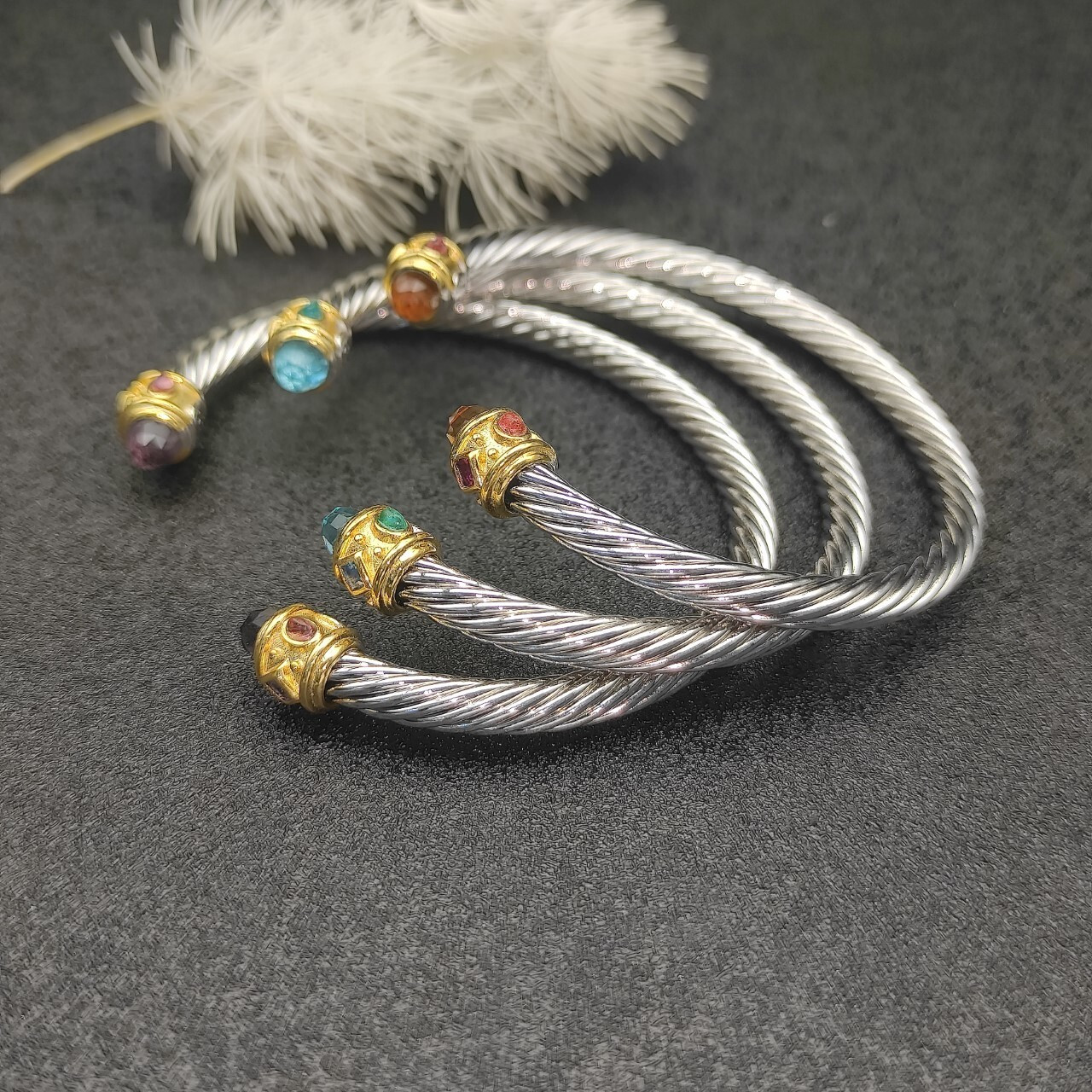 dau1d Yvrm*n 5mm wrap bracelet(wrist circumference 15-20cm)