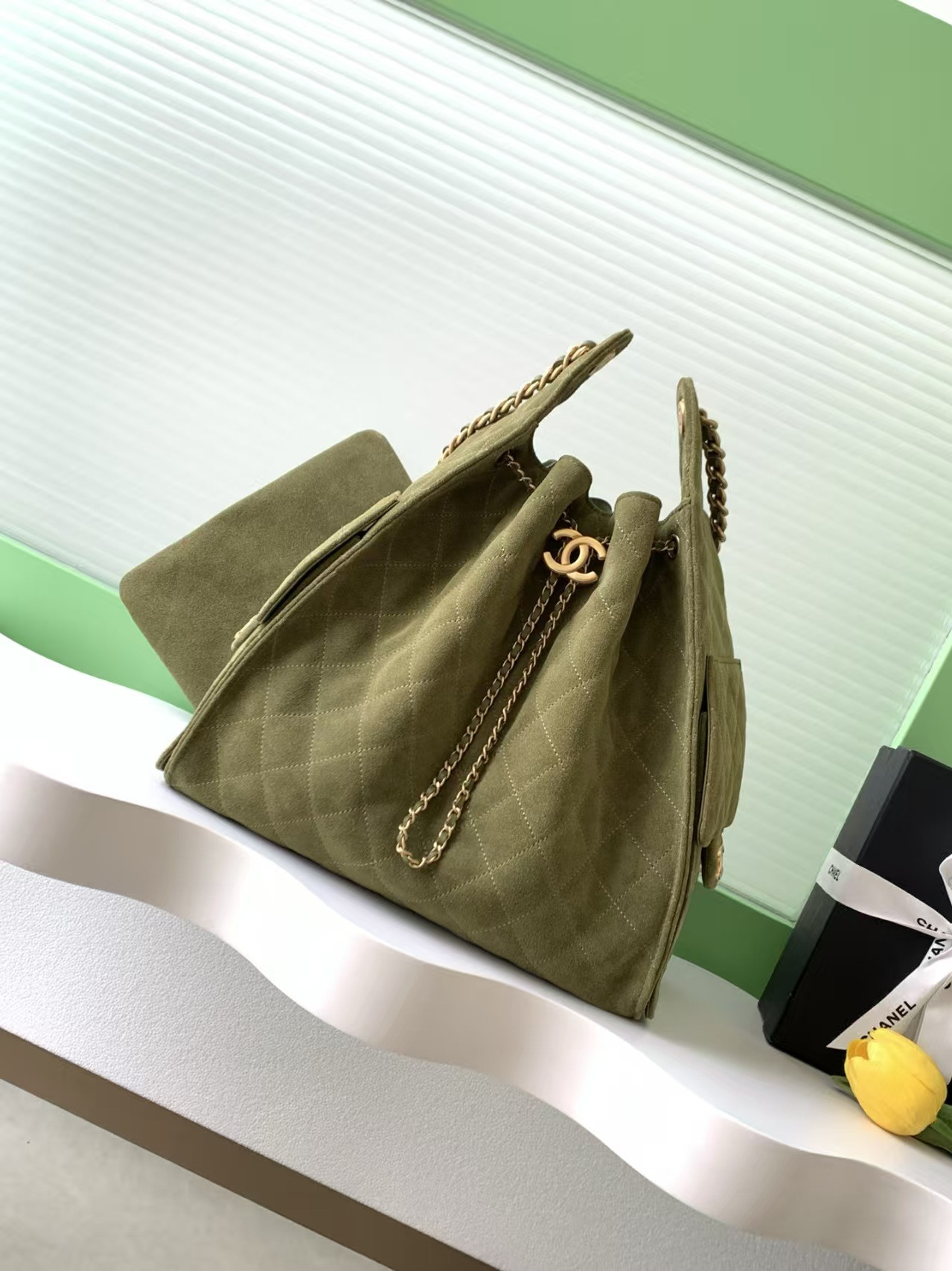 Ch**el 25C Bucket BAG 40x30x15cm