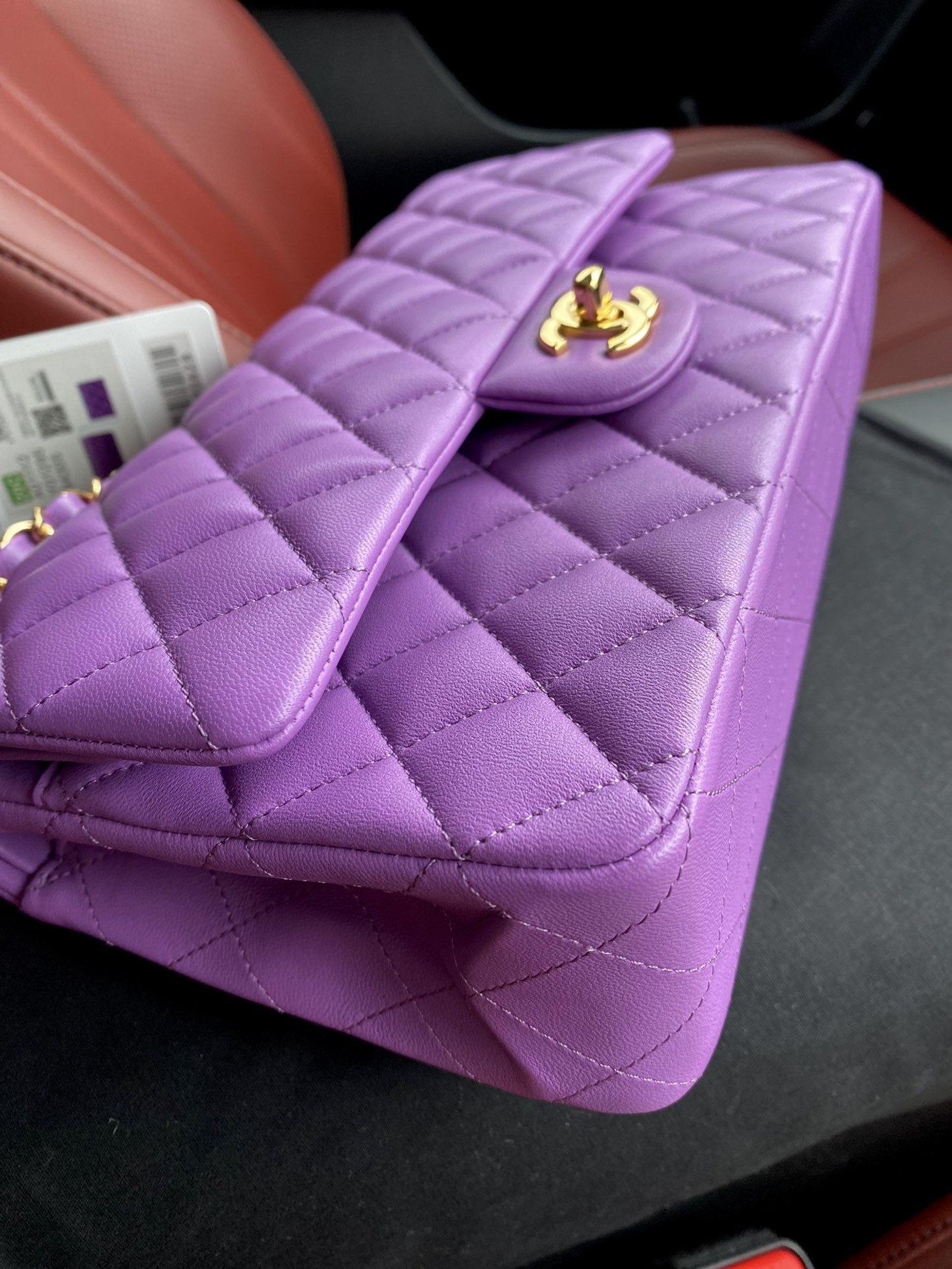 Ch**el Classic Flap Bag 15.5x25.5x6.5cm