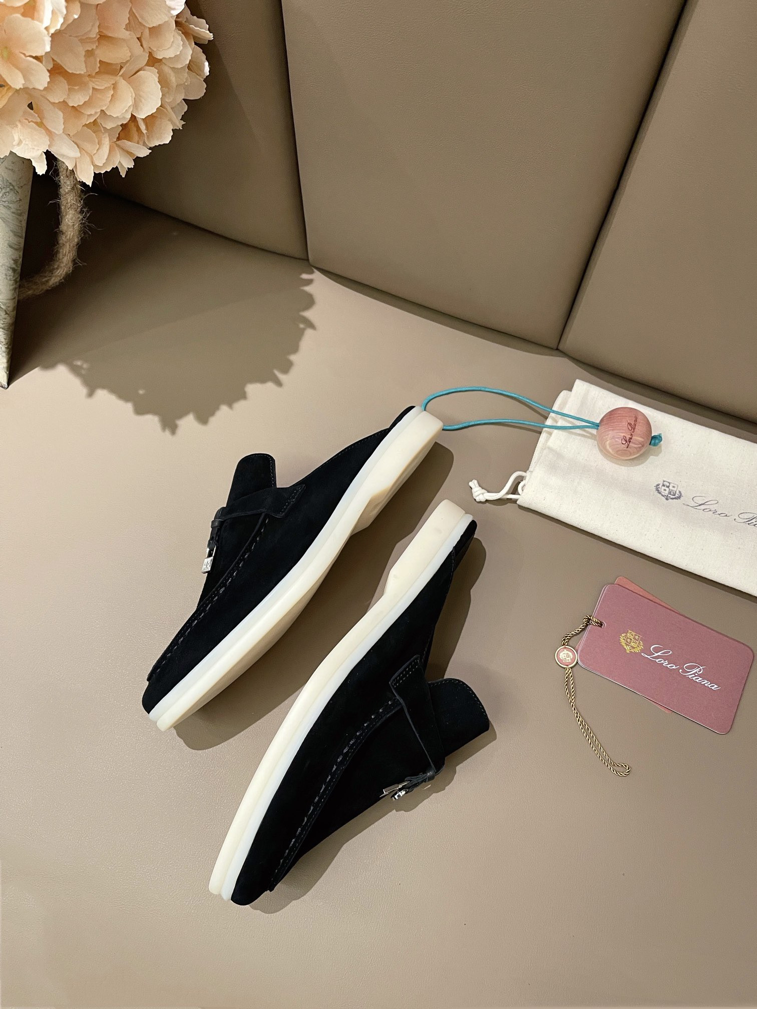 UA L0r0 P1ana Babouche Charms Walk Loafers