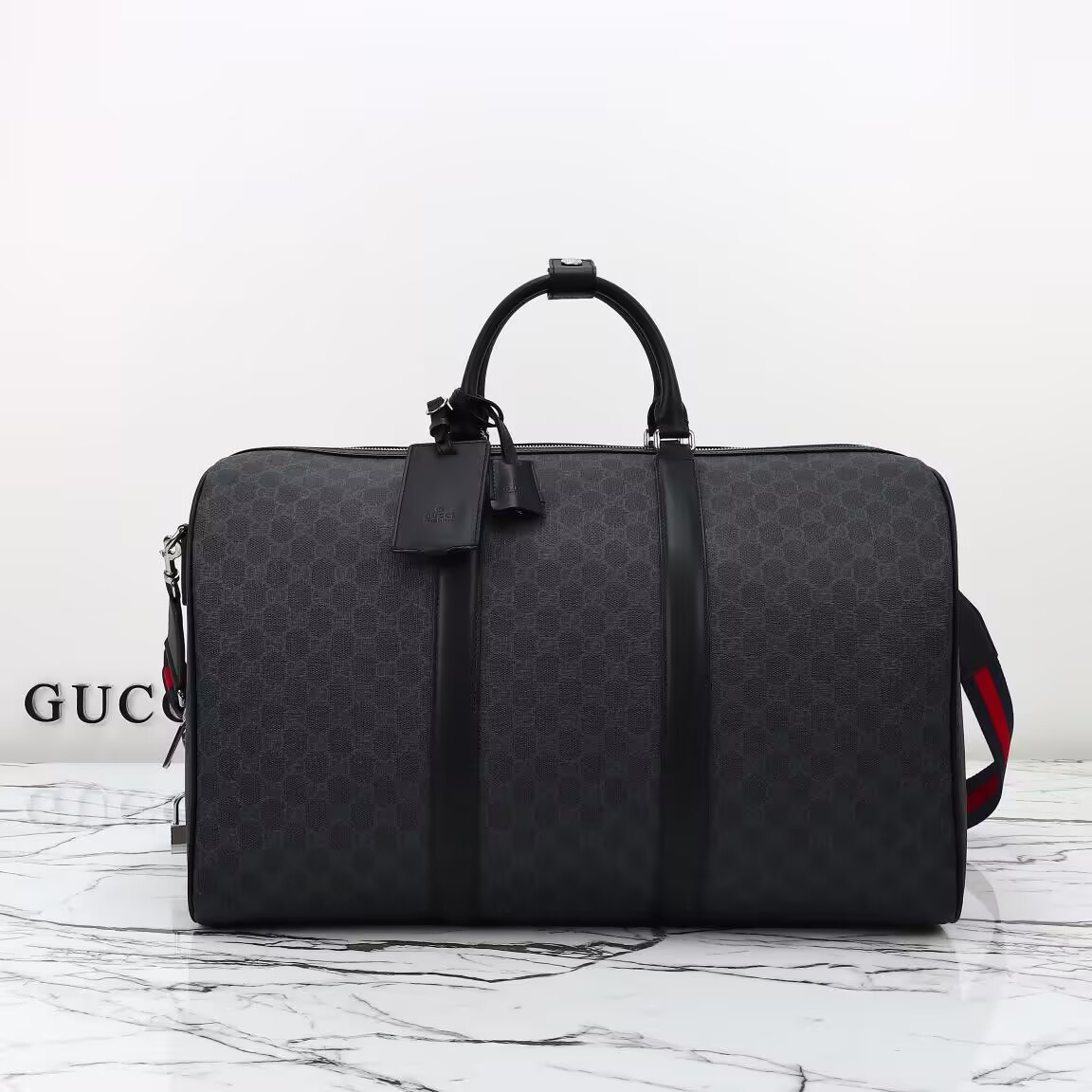 Gvc*1 gg black large duffle bag 52x33x28cm