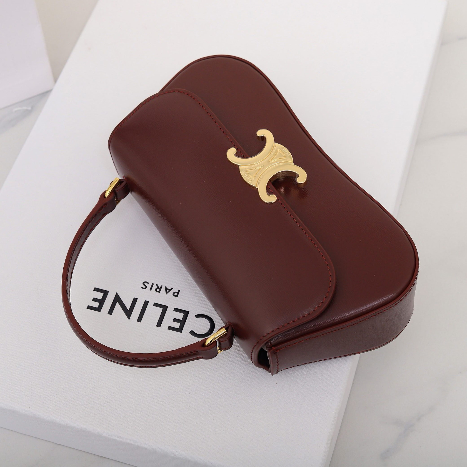 Ce1i*e teen Ce1i*e lola in shiny calfskin 20x11.5x5cm