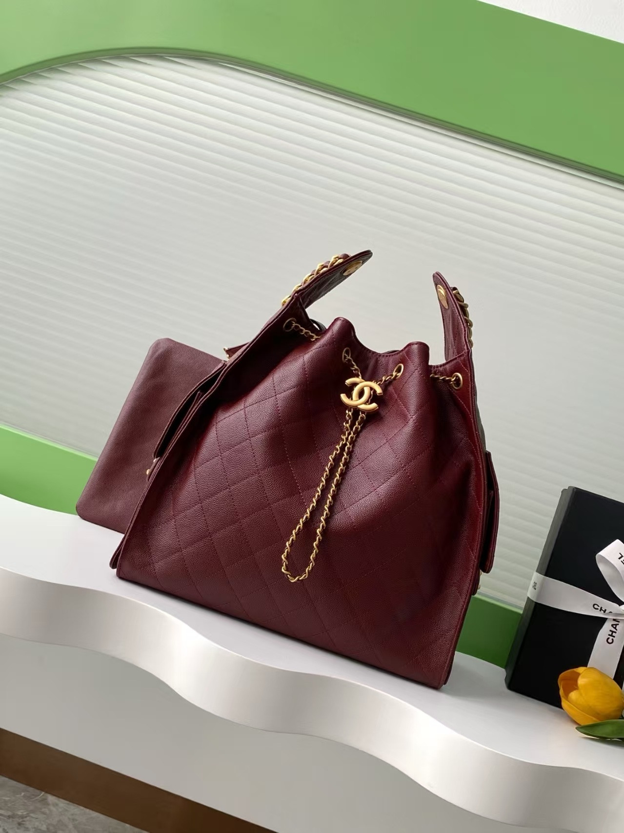 Ch**el 25C Bucket BAG 40x30x15cm