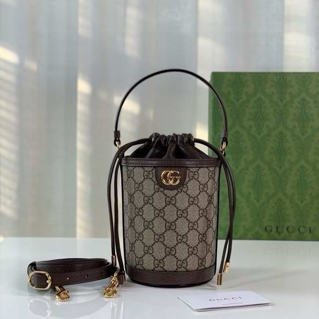 Gvc*1 Ophidia Mini Bucket Bag 11.5x20x8cm