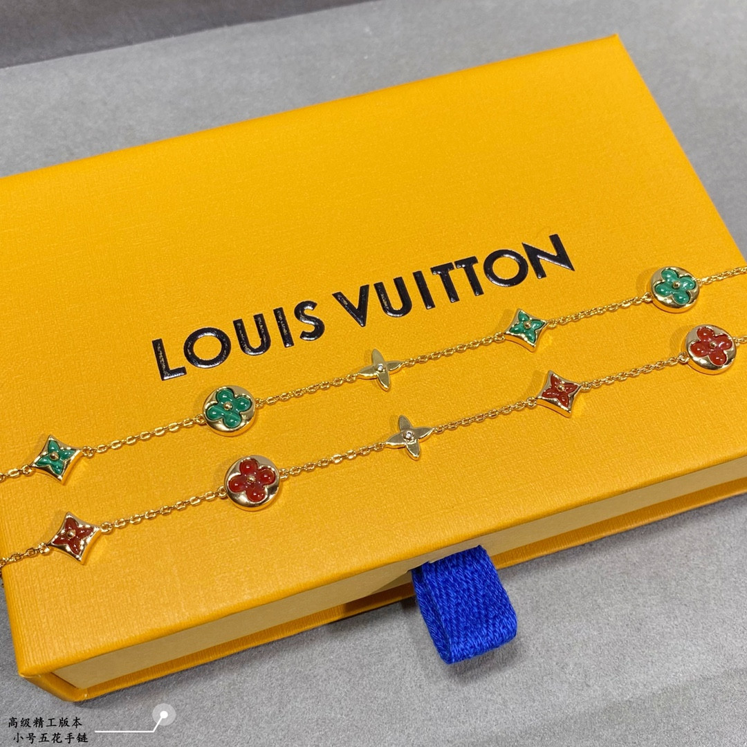 L0vis Vvtt0n Small Multi-Flower Bracelet