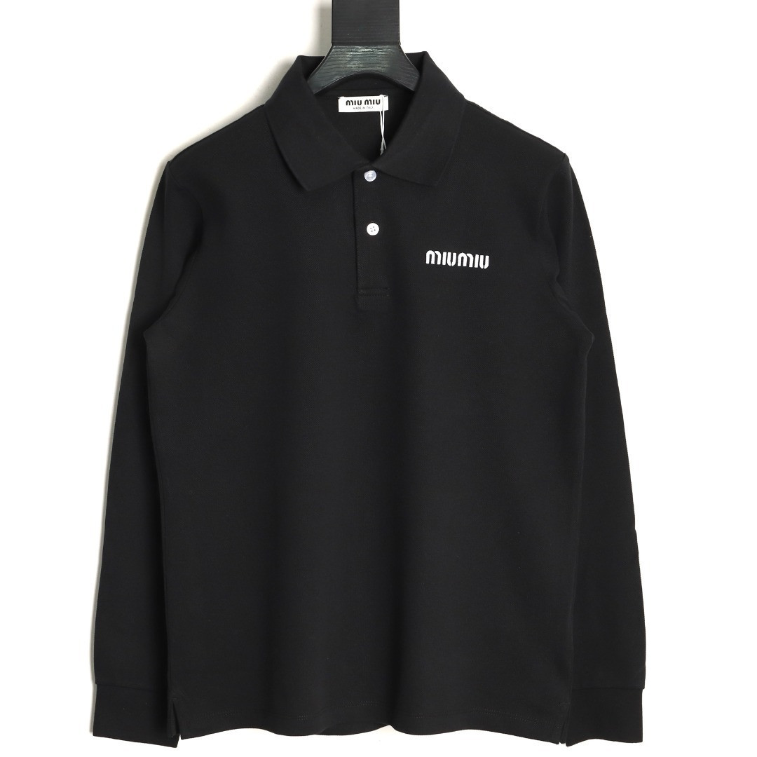 M1v M1v long-sleeved polo shirt