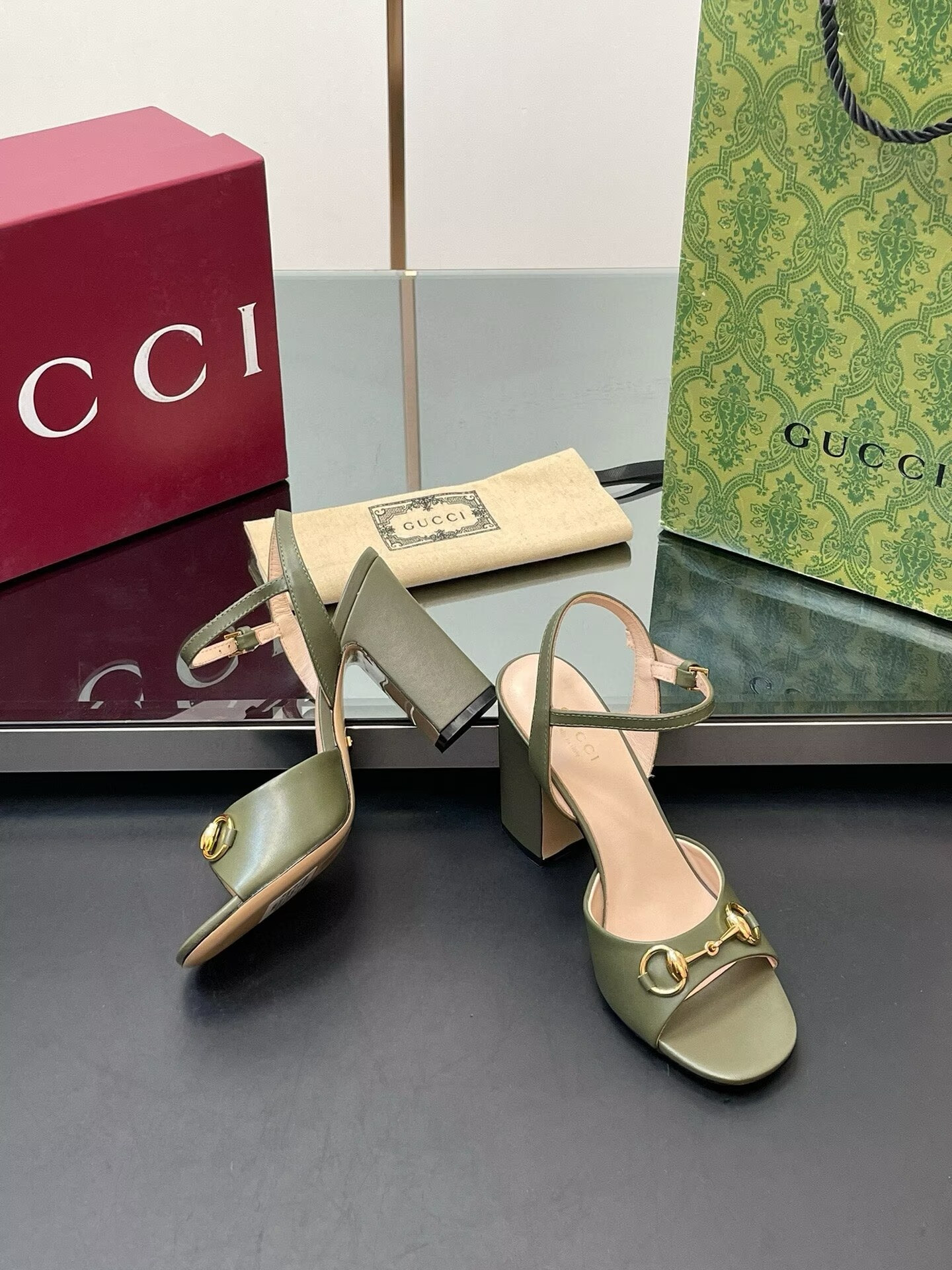 UA Gvc*1 Horsebit Sandal