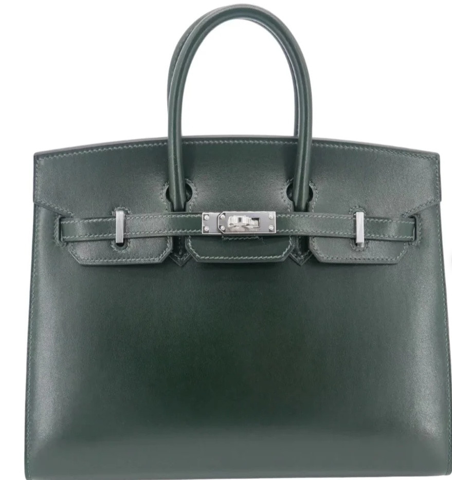 h**me5 birkin 25 30 35 box leather silver (cusT0mized, no exchange no return, about 20days)