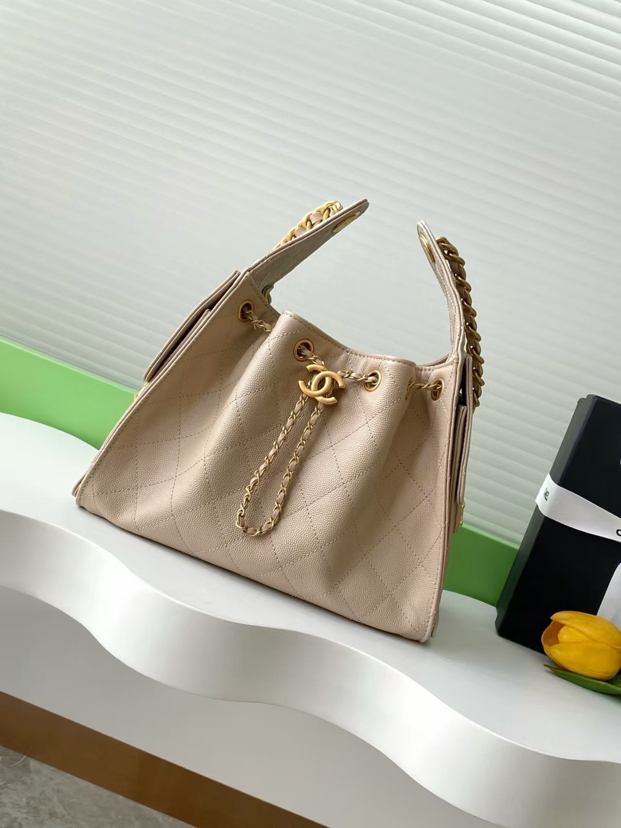 Ch**el 25C Bucket Bag 26x30x14cm