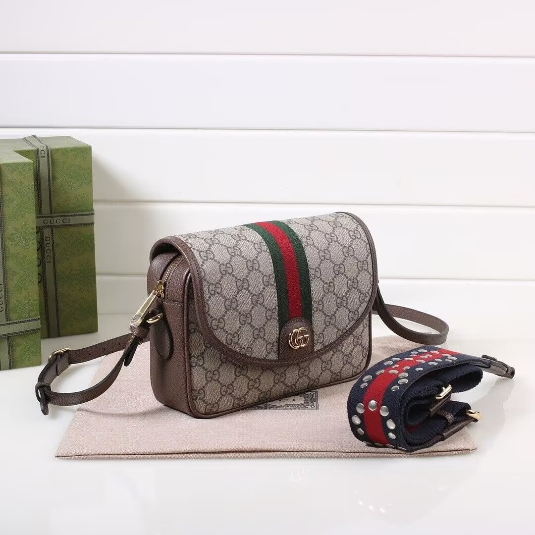 Gvc*1 Ophidia small shoulder bag 23x17x7cm