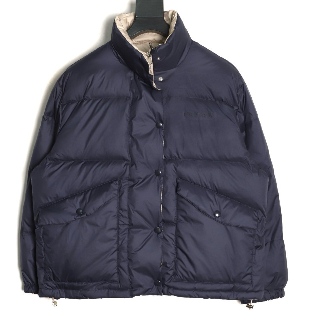 M1v M1v reversible short puffer jacket