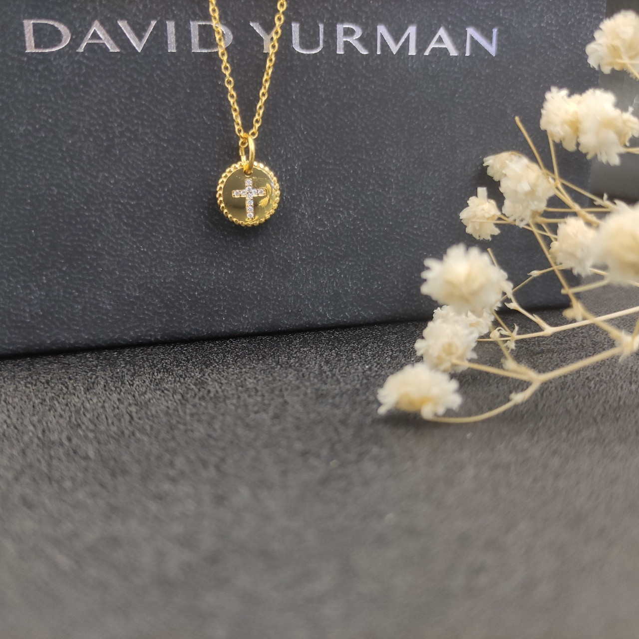 dau1d Yvrm*n necklace(chain length 42+3+3cm delay chain)