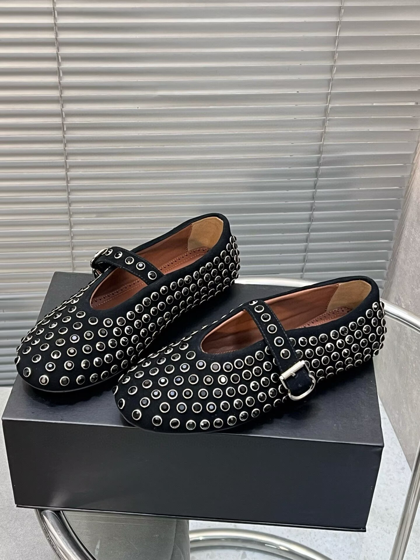 UA A1a1a STRASS BALLET FLATS